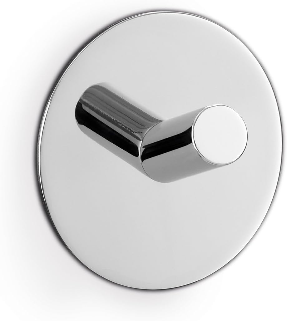 ZACK 40072 Duplo - Toallero Autoadhesivo Redondo (5,5 cm ...