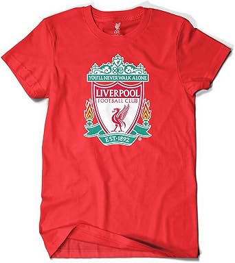 Amazon Com Anfield Shop Liverpool Fc Official Core Red T Shirt Clothing