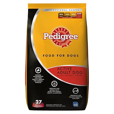 pedigree active dog food