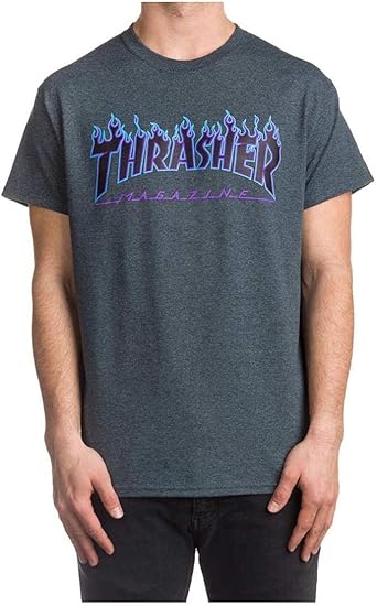 maglia thrasher grigia