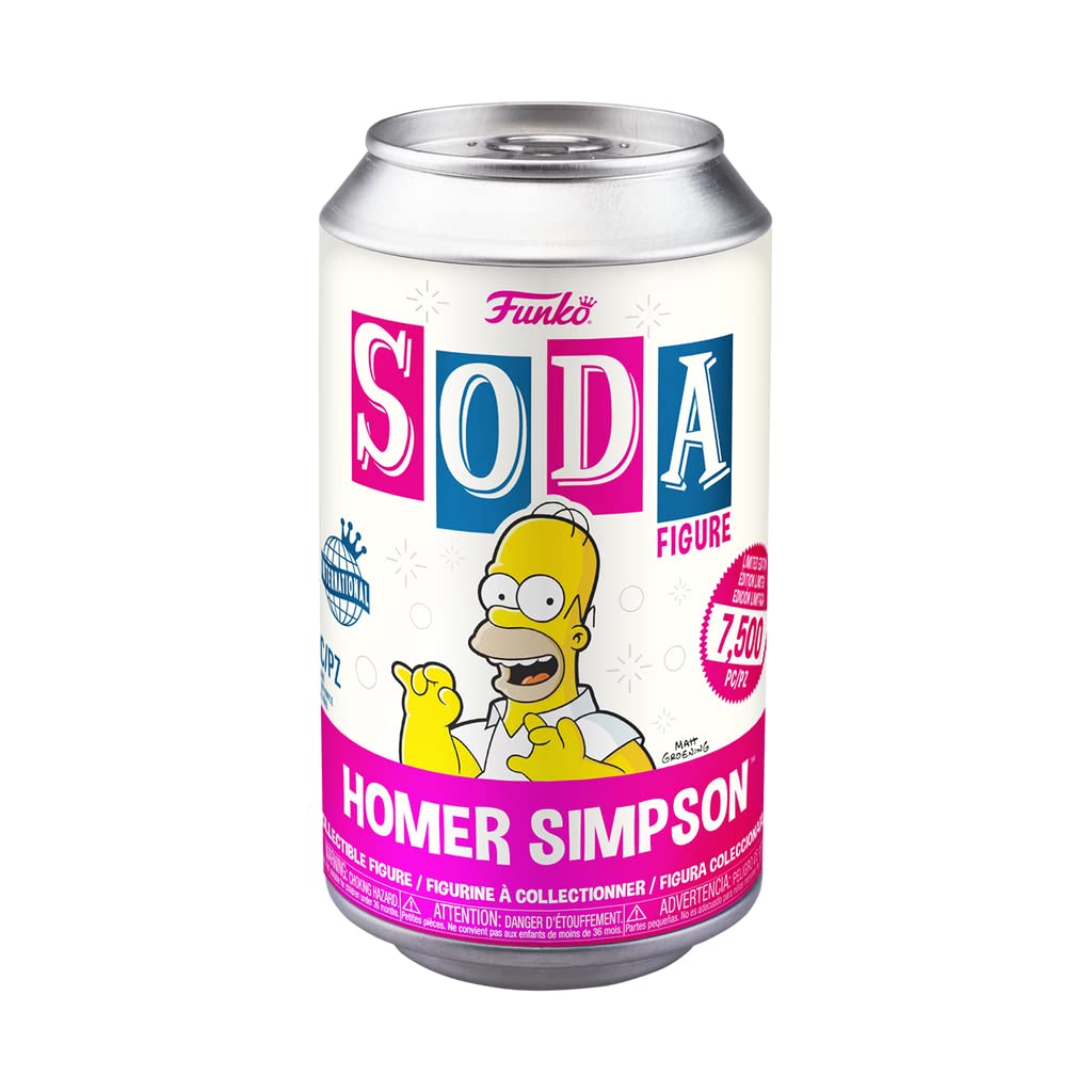 POP Funko Vinyl SODA Homer Simpson, Red