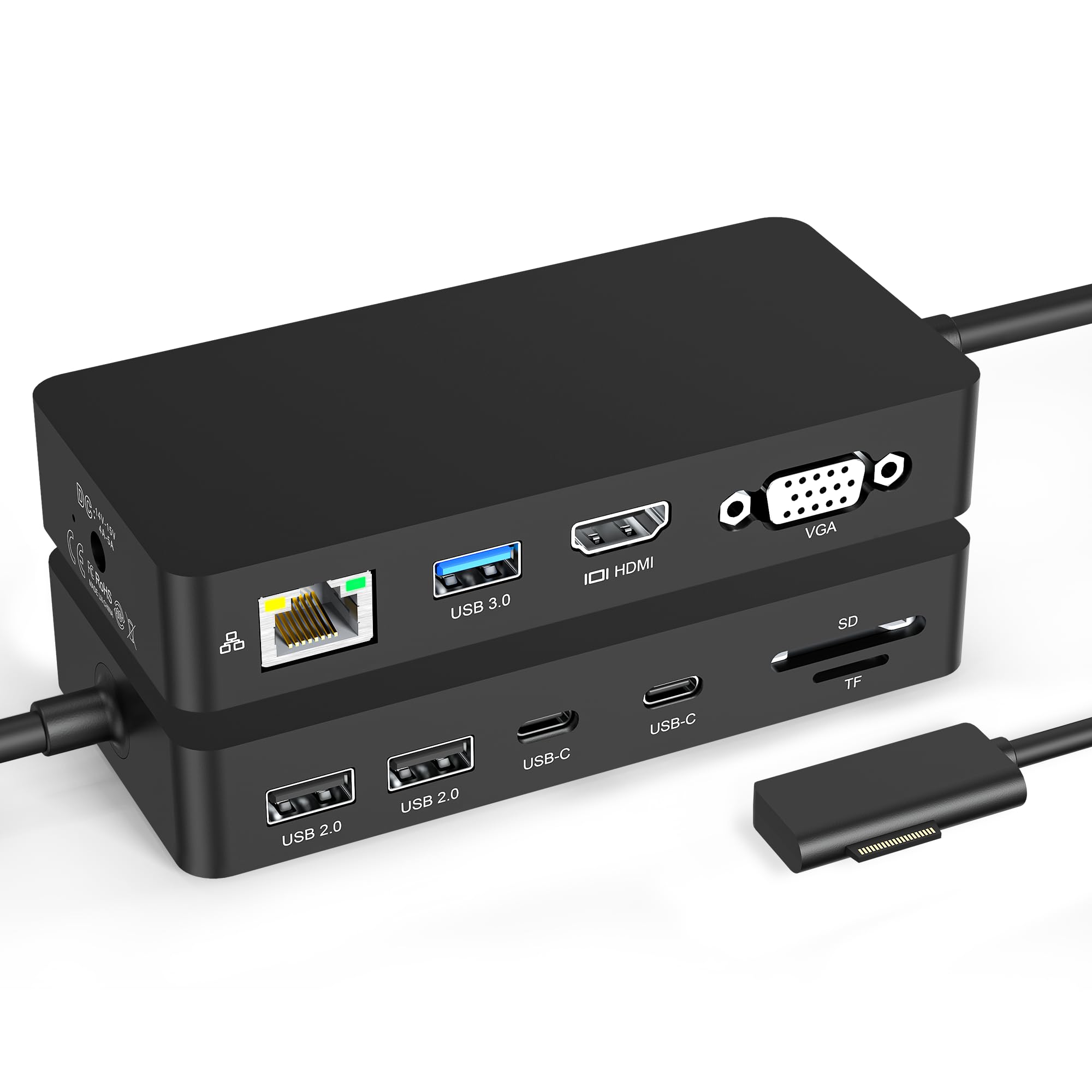 Microsoft Surface NEW Dock 2, Ethernet For Notebook