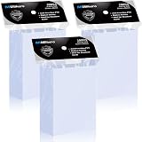 Mlikero 300 Pcs Clear Card Sleeves 66x91mm Standard Size Protectors MTG Football