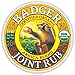 Badger Joint RUB Balm Certified Organic Arnica Blend Sore, Achy Joint Relief 21g