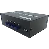 LEMENG 4 Port VGA SVGA Sharing Switch Box 4 in 1 out for LCD PC TV Monitor Projector