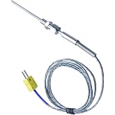 TL1813 Type K Thermocouple Probe I Diameter: 0.12 inches/Length: 4 inches | ndustrial-grade wide range: -50 to 2000&deg;F Stainless steel probe Includes 60-inch high-temperature cable
