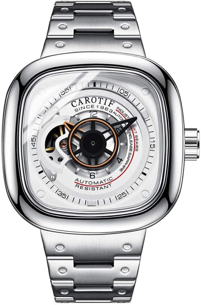 Men's Watches,Fashion Trend Automatic Mechanical Watch Steel Band