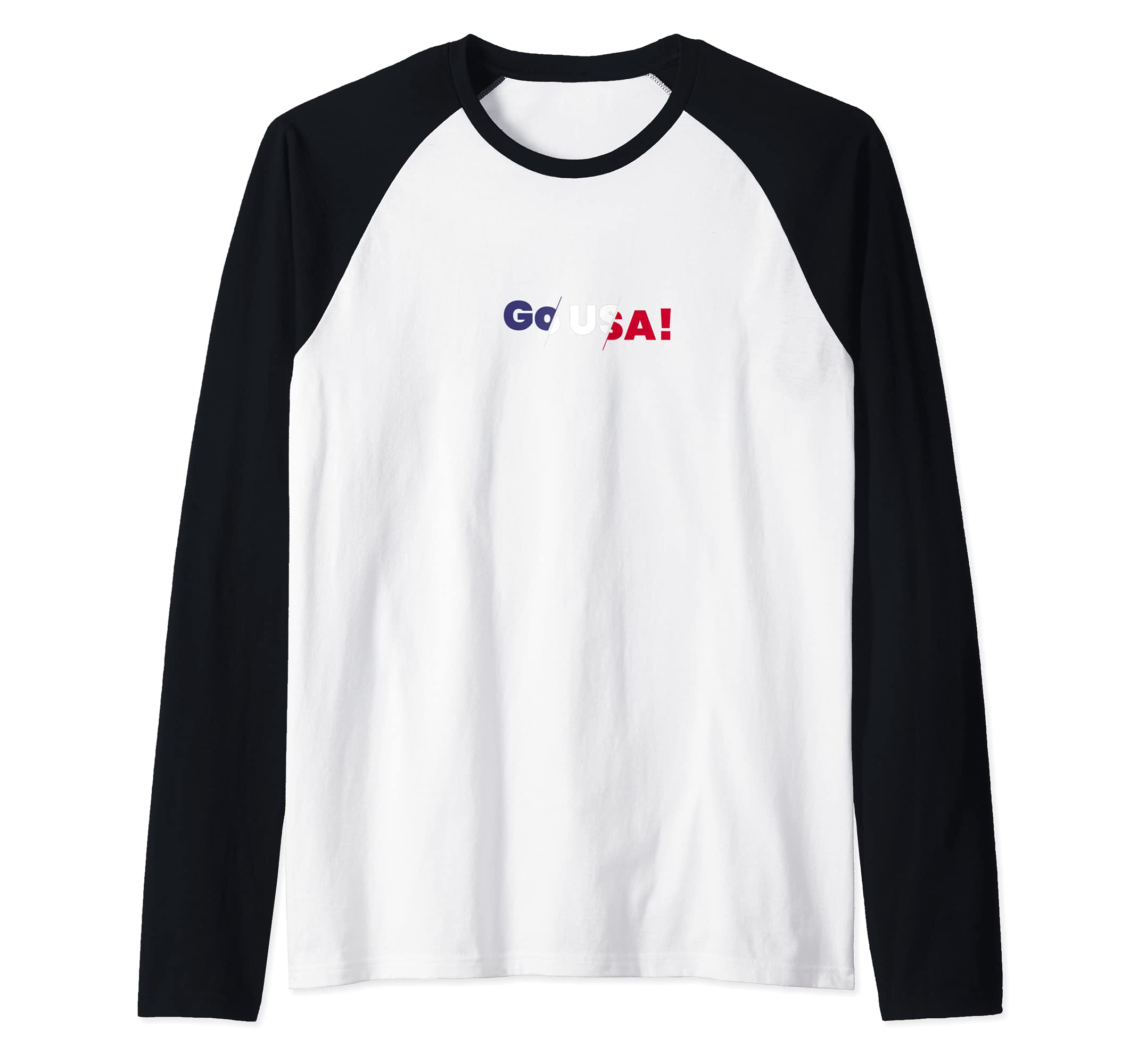 Flag United States Raglan Baseball Tee