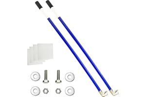 SUONE Snow Plow Blade Marking Guide Kit Blue 20 '' 304 Stainless Steel Connector for Blizzard Boss SNO Way West Snow Plow More Pickups SUV UTV ATV