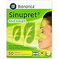 Sinupret Bionorica Sinus Immune Support Adult Strength - 50 Tablets - Pack of 1