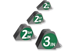 QPOIBSD Professional Hair Clipper Combs Guides Set - 2.25'' to 3'' Size Range, Replacement Guards，COMPATIBLE WITH WAHL Most Clippers/TrimmersMost Clippers/Trimmers,Grey(4 Pieces)