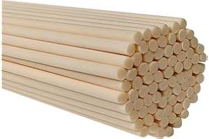 GENERIC 10inch Diffuser Replacement Sticks - 60Pcs Aroma Reed Fragrance Sticks Refill for Home and Bathroom - Rattan Essential Oil Sticks for Scented Diffuser