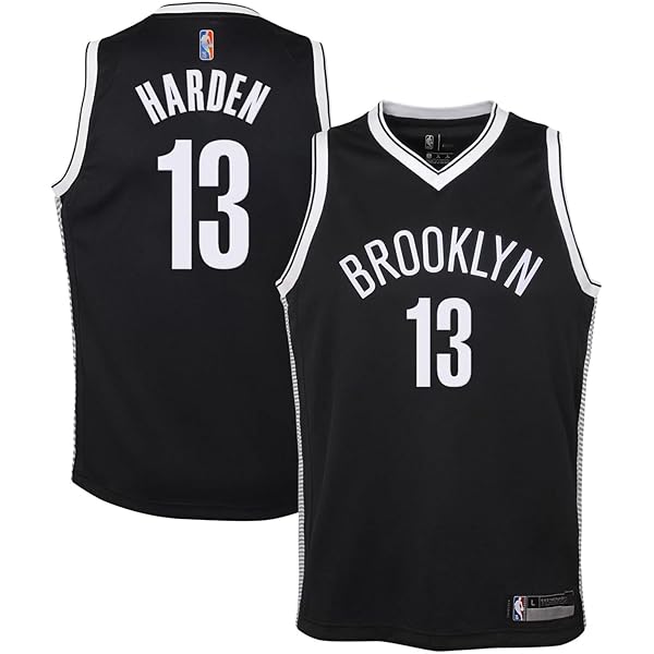 Amazon.com: Outerstuff James Harden Brooklyn Nets Gray #13 Youth 8