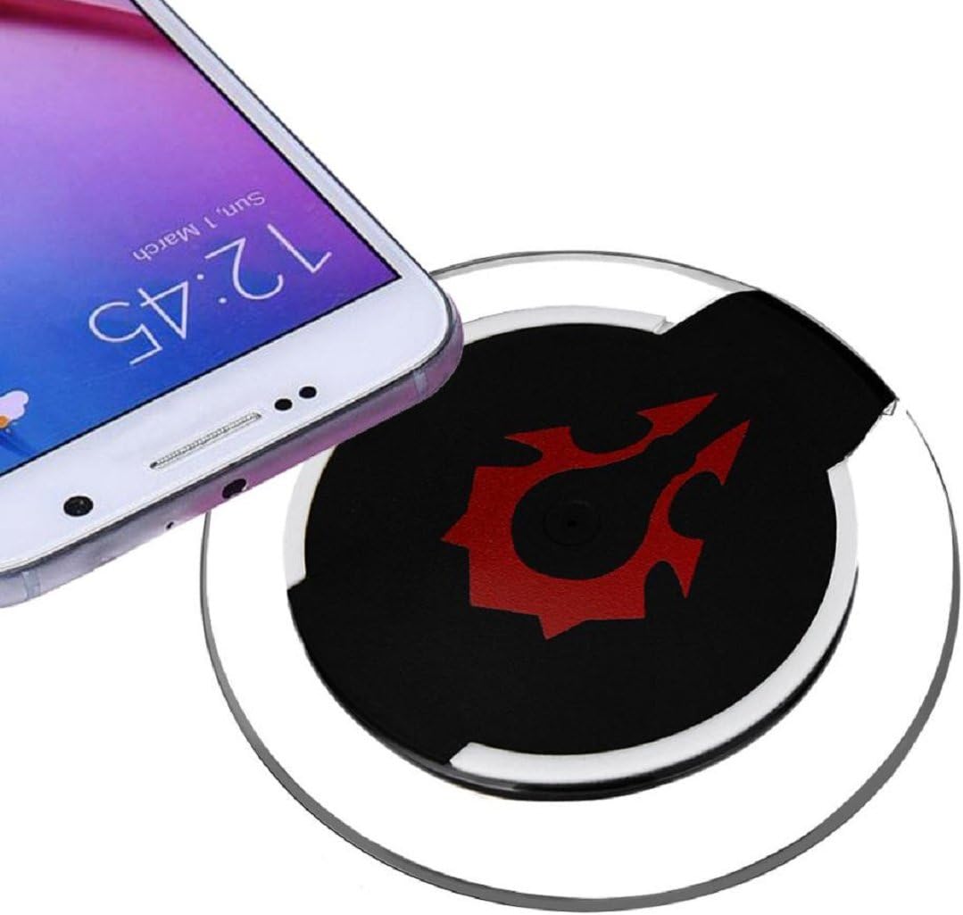 Wireless Charger, TONSEE Qi Wireless Charger Charging Pad For Samsung Galaxy S7/S7 Edge (Black)