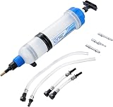 Fluid Extractor Syringe 1500cc with Transfer Hose Pump view 1