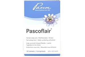 Pascoe - Pascoflair – 30 Tablets - Herbal Medicine to Help Relieve Restlessness, Nervousness and Sleep Aid - 425mg Of Passion