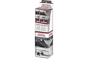 McSweeney's Original Dry Cured Pepperoni Sticks. 100% Made in Canada, Naturally Smoked, High Protein Snacks, Gluten Free Meat