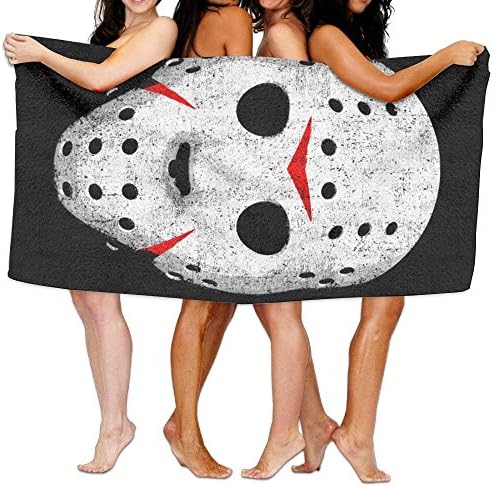 2018 pants Beach Towel Horror Movie Maniac 80" X 130" Soft Lightweight Absorbent for Bath Swimming Pool Yoga Pilates Picnic Blanket Towels