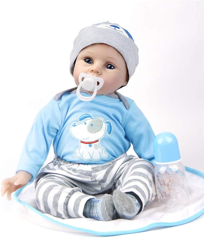 Ziyiui Bebe Reborn Poupee 47cm 18 Pouces Realiste Doux Silicone Vinyle Lifelike Bebe Reborn Garcon Nouveau Ne Magnetique Realite Jouets Poupees Et Poupons Jeux Et Jouets Iplanmovilidad Com