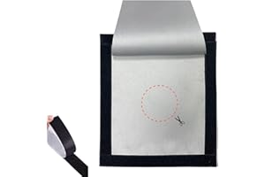 Tent Stove Jack with Rain Flap 7.9" x 9" Replaceable DIY Heat-Resistant Stoves Jack Kit for Camping Hot Tent Heat-proof with 