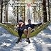 Hieha Double Camping Hammock with Mosquito Net Tree Hmamocks,Portable Travel Hiking Camping Hammocks for 2 Adults,Outdoor Home Backyard Lightweight Backpacking Camping Hammock with Tree Strapsthumb 1