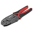 Olsa Tools Ratcheting Wire Crimper | Crimp Tool for Wire Connectors, Butt Connectors, Spade Connectors and Insulated Electrical Connectors | Wire Terminal Crimping Tool | Professional Terminal Crimper