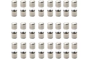 DealEnvy- (25 Pack) Christmas Mini Light Fuses 3 Amp 125V 3.6x10mm, Replacement Fuse for LED and Mini String Lights