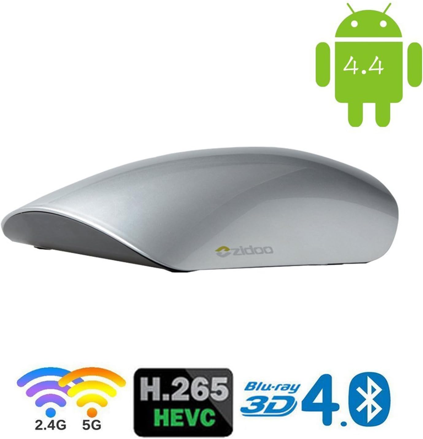 Zidoo X1 Android TV Box 1G/8G Streaming Media Player KODI14.2 XBMC Miracast Airplay DLNA Support
