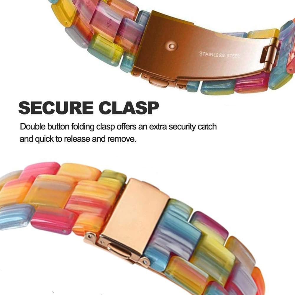 DEALELE Strap Compatible with Samsung Gear S3 Frontier/Classic/Galaxy Watch 46mm / Galaxy 3 45mm - Image 4