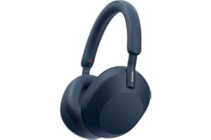 Sony WH-1000XM5 - Hard Case, Premium Noise Cancelling Wireless Headphones, Bluetooth, Clear Call Quality, Hi Res Audio, 30H B