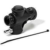 equlup BCD Power Inflator, Nylon and Brass Mini K Shaped Valve Low Pressure Scuba Diving Valve Portable Scuba Air Compressor for 3/4in Hose