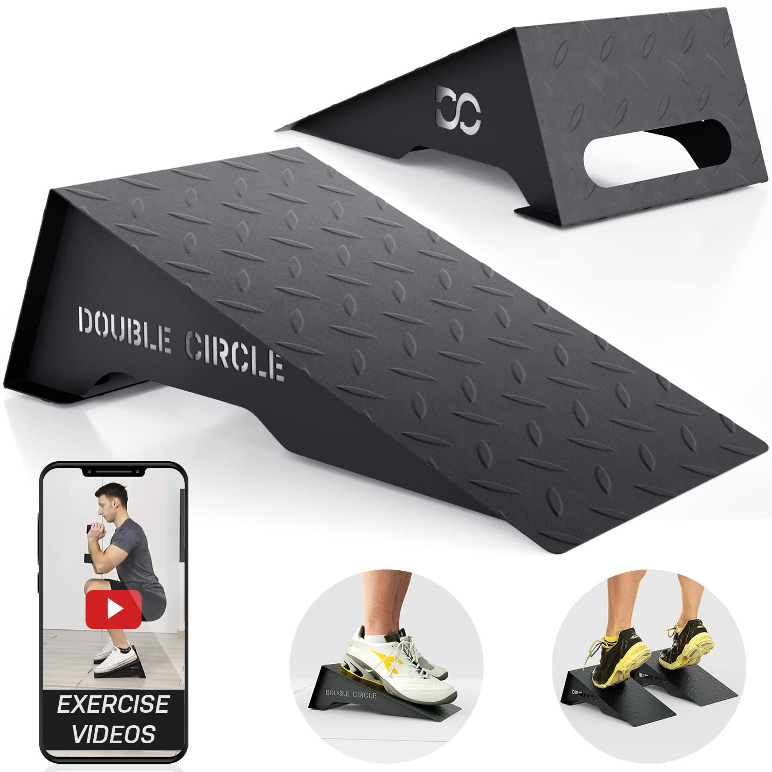 Mua Double Circle Squat Wedge – Professional Squat Ramp for ...