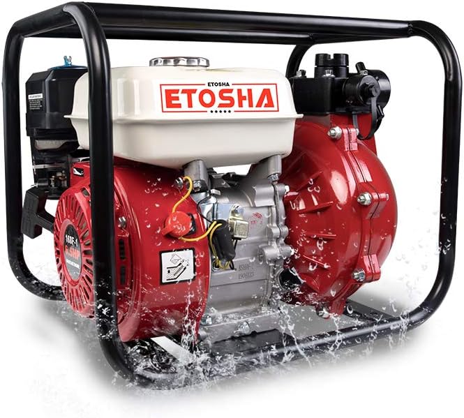 ETOSHA 8HP High Flow Water Transfer Pump Irrigation Fire Fighting 1.5"