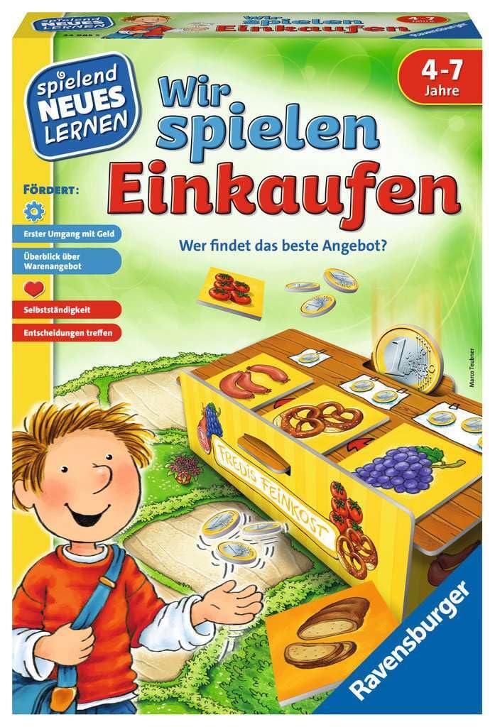 Ravensburger 24985 Shopping Play and Learn, Yellow