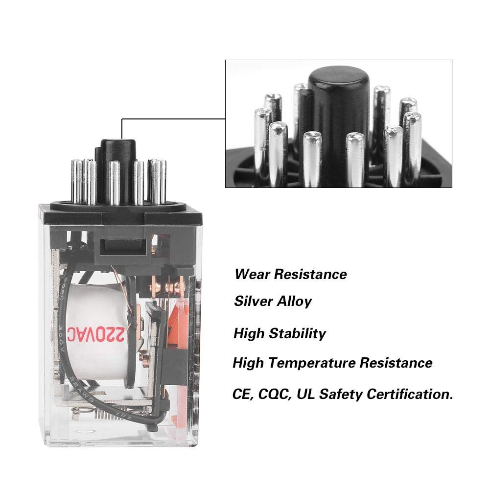 MK3PI AC 220V Electric Relay 11 Pins GeneralPurpose