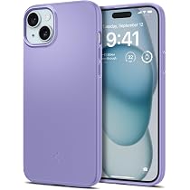 Amazon.com: Spigen Thin Fit Designed for iPhone 15 Case (2023 ...