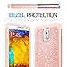 LeYi LG Aristo Case,LG Risio 2 Case,LG Phoenix 3 Case,LG Fortune/Rebel 2 LTE/ K8 2017 Case with HD Screen Protector Liquid Glitter Sparkle Cute Girls Women Clear TPU Case for LG LV3 ZX (Pink)