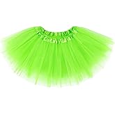 Olreco Tutu for Women Adults 5 Layered Tutu Skirts for Women Halloween Tutus Adult Tutus Womens Tulle Skirts 80s Fluffy Skirt