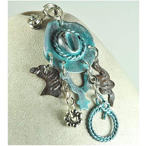 Ride em Cowgirl Rodeo Earrings Vintage