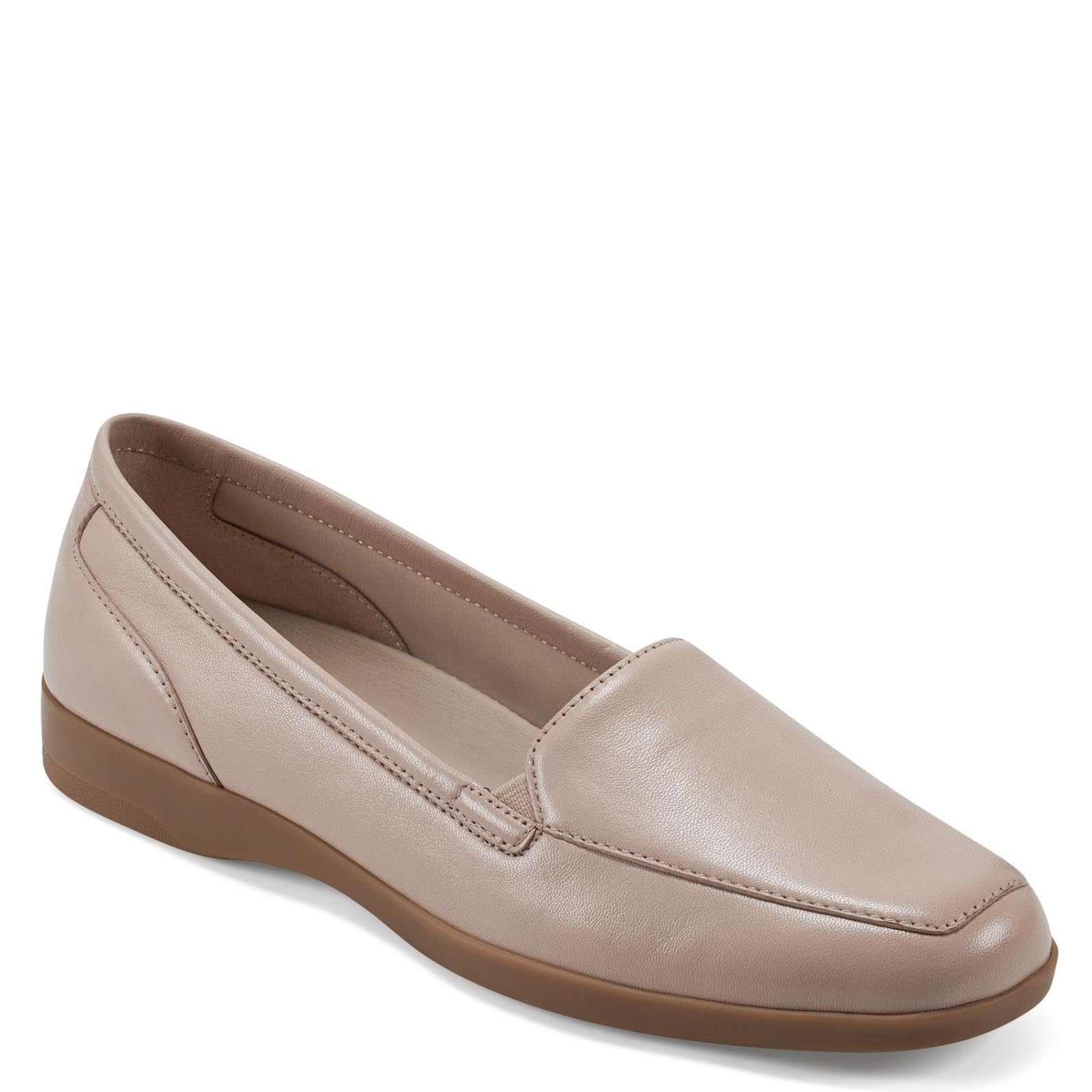 Easy Spirit Women’s Devitt10 Loafer Flat, Light Natural, 5.5