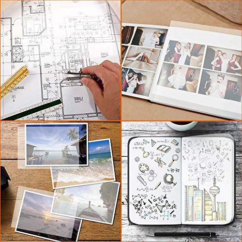 image for Vellum Paper, Shynek Transparent Vellum Paper 8.5 x 11 Translucent Pri