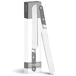 Misen Serrated Bread Knife – High-Carbon Japanese