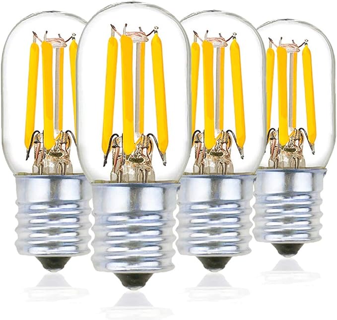 Bonlux 2W Dimmable T7/T22 LED Appliance Bulb E17 Intermediate Base