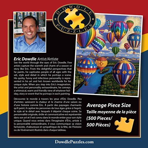 Dowdle Folk Art Balloon Festival Puzzle (500 Piece)