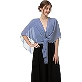 Hotshawl Shawls and Wraps for Evening Dresses Sheer Chiffon Women Elegant Soft Silky Scarf Scarve Wedding Bridal Stole