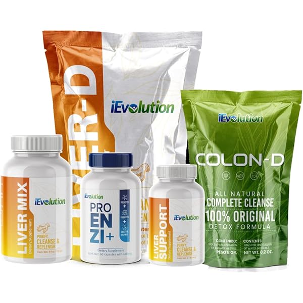 Amazon.com: iEvolution 7D-Challenge Detox Kit, 3-Item Set - Liver