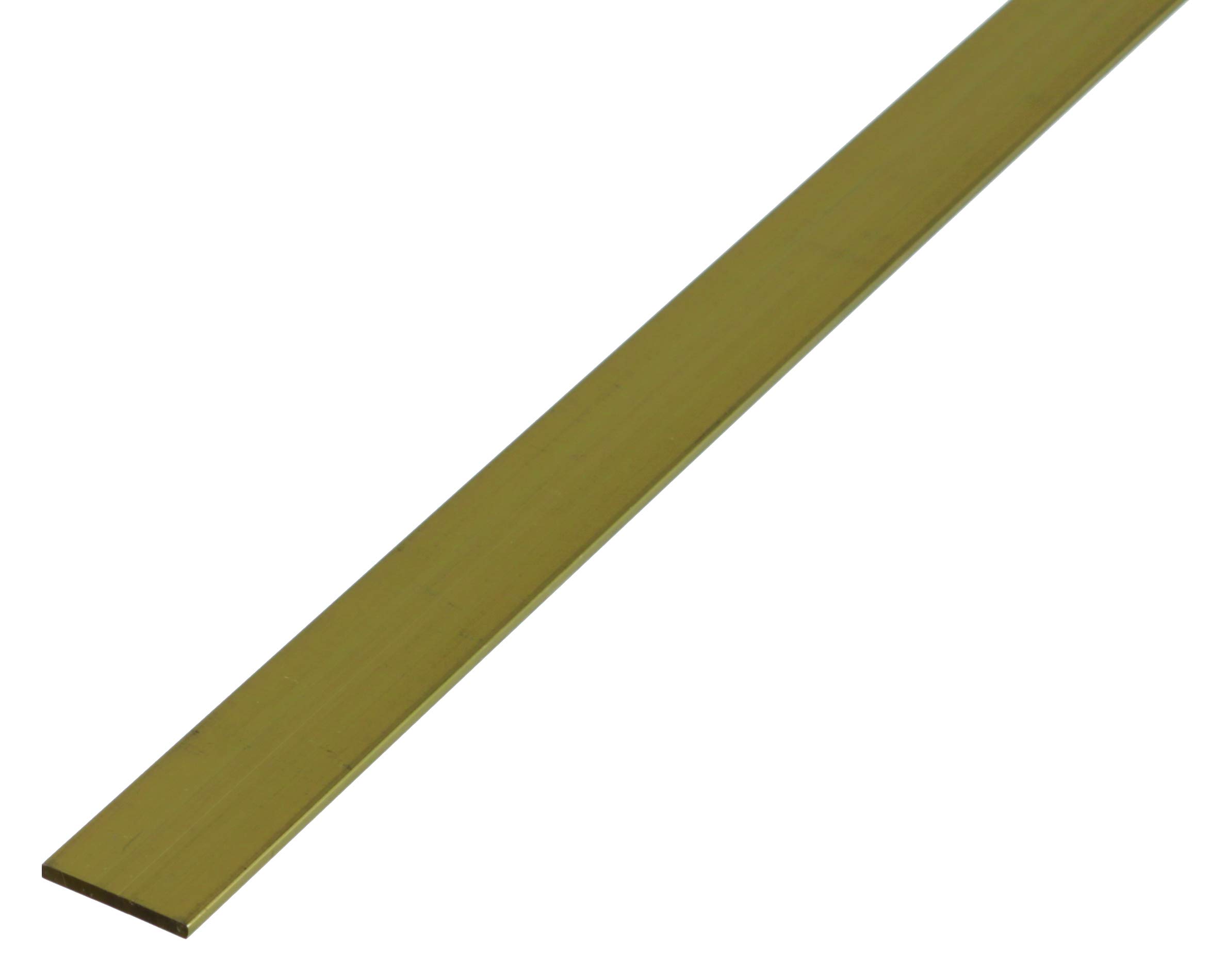 Gah-Alberts 470937 Flat Profile - Brass - 1,000 x 20 x 2 mm