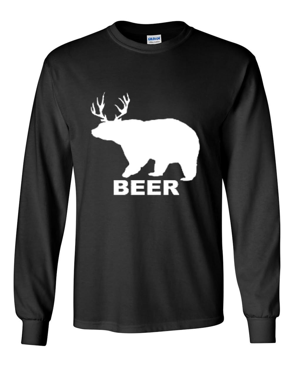 Bear Deer Beer Funny Drinking T Shirt Beer Stellanovelty