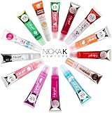 Nicka K NK Lip Gloss Gel 15ml Vitamin E Strawberry Cherry Bubble Gum Clear 4 view 2