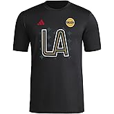 adidas Mens La Galaxy MLS Short Sleeve T-Shirt